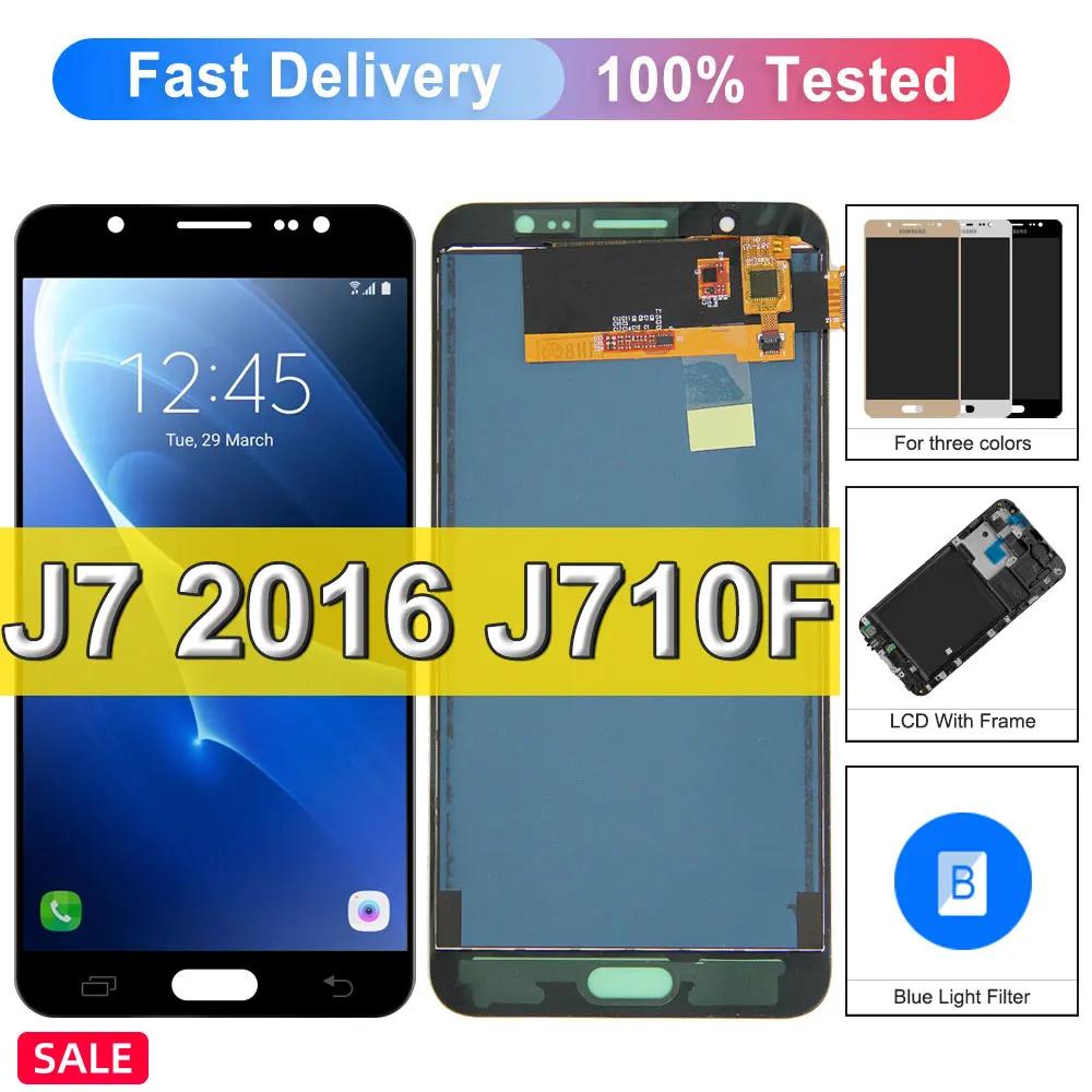 LCD ġ ũ Ÿ  , Ｚ  J7 2016 ÷ SM-J710FN J710F J710M J710Y  J710 LCD  